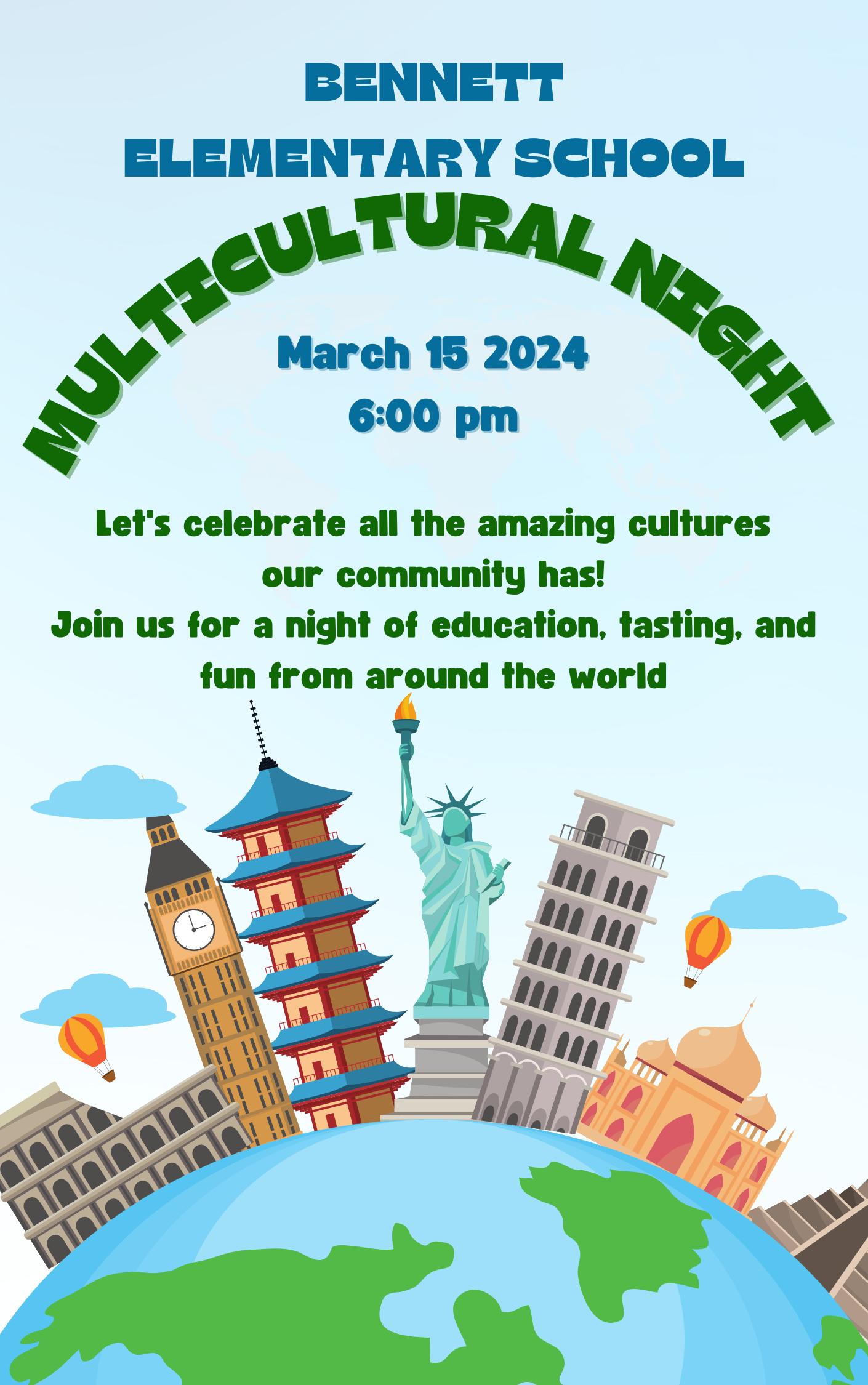 Multicultural Night Flier for 2024
