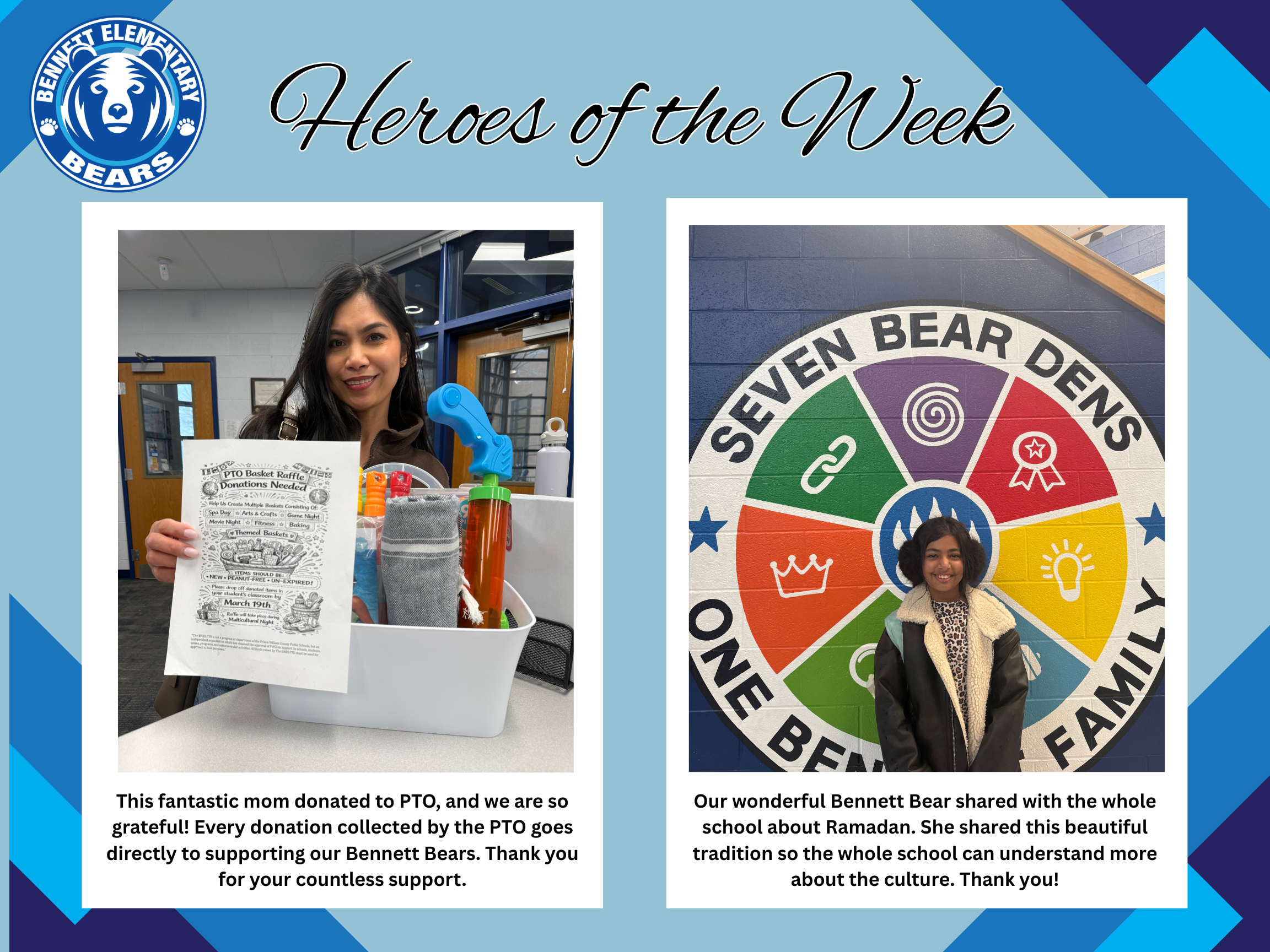 Bennett Heroes of the Week 7